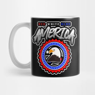 FOURTH Of July Independence Day Bald Eagle Mug